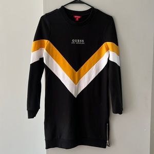 Guess black & yellow Sport Dress